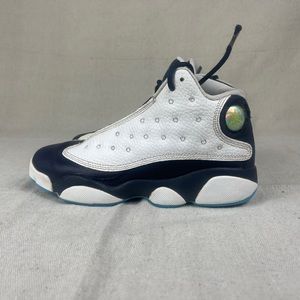 Nike Air Jordan 13 Retro PS Obsidian Navy Blue White Sneakers DJ3005-144 sz 3Y